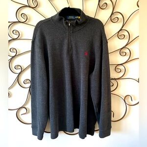 POLO Ralph Lauren Gray 1/4 Zip Sweater